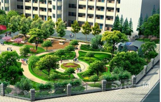 绿地园林植物配置研究——以北京市宣武区公安部消防局景观绿化工程为